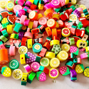 Chunky Fruit Beads - 25