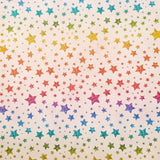 Rainbow Stars - Canvas Fabric Sheet