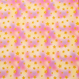 Pastels & Gold Stars - Canvas Fabric Sheet