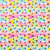 Neon Spiders - Canvas Fabric Sheet