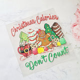 UV DTF Decal - Christmas Calories (#5)