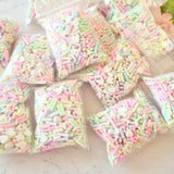 'Hearts & Pearls' Pastels Clay Sprinkles Mix