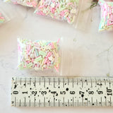 'Hearts & Pearls' Pastels Clay Sprinkles Mix