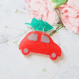 Large Christmas Car Pendants