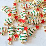 White Christmas Tree Charms