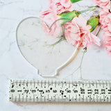 Acrylic Heart & Stand