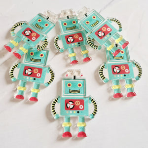 Acrylic Robot Pendants