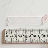 Clear Acrylic Mini Bookmark Blanks