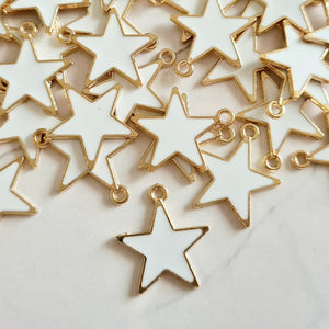 White Star Charms