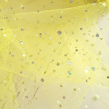 Yellow Sequin Tulle