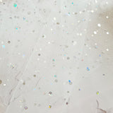 Light Grey Sequin Tulle