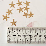 Gold Starfish Charms