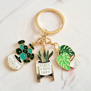 Plant Lover Keyring