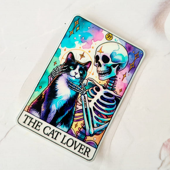 UV DTF DECAL - The Cat Lover (#15)