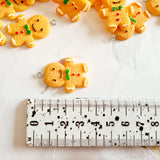 Large Gingerbread Man Charms