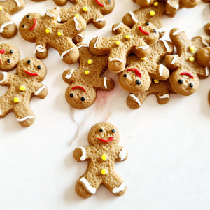 Gingerbread Man 'Cookie Style' Flatbacks