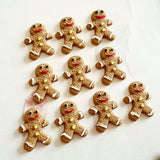 Gingerbread Man 'Cookie Style' Flatbacks