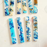 Blue Resin Pendants