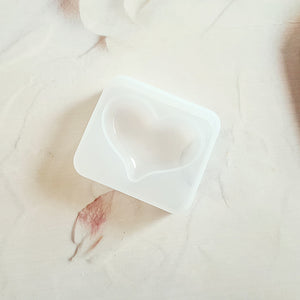 Single Heart Silicone Mould