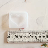 Single Heart Silicone Mould