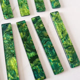 Green Resin Pendants