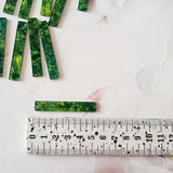 Green Resin Pendants