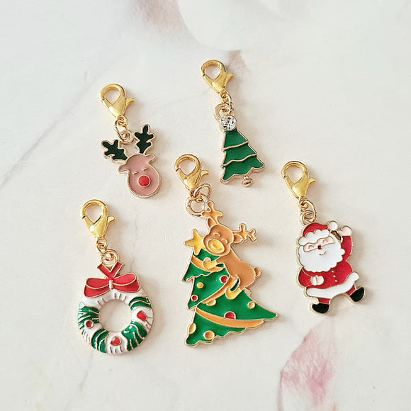 Clip On Christmas Charms