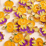 Pumpkin Girl Charms