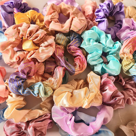 Pastel Scrunchie Bundle - 4