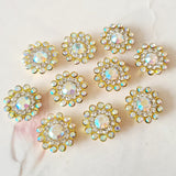 Rhinestone Flower Flatbacks