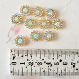 Rhinestone Flower Flatbacks