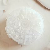 White Flatback Pearl Wheel - 690 Pcs