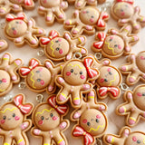 Gingerbread Girl Charms