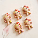 Gingerbread Girl Charms