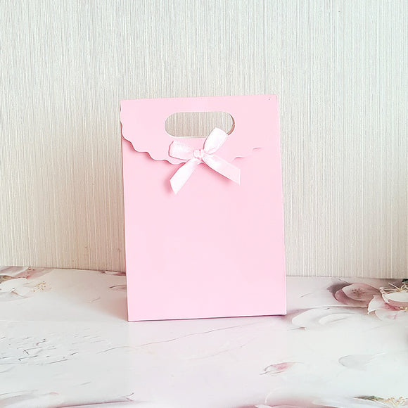 Pink Bow Gift Bags