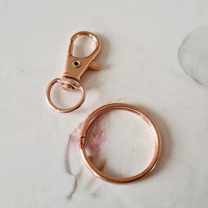 Keyring Kit - Rose Gold