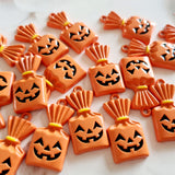 Pumpkin Trick Or Treat Bag Charms