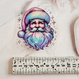 UV DTF Decal - Pastel Santa (#9)