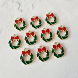 Christmas Wreath Charms