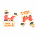 Santa In The Chimney Charms