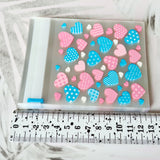 Pink & Blue Heart Packaging Bags - 20