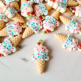 Sprinkle Ice Cream Flatbacks