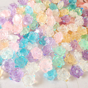 Transparent Pastel Flowers - 15