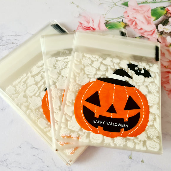 Halloween Pumpkin Packaging Bags - 20