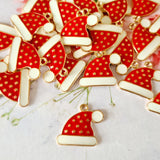 Santa Hat Charms