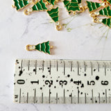 Rhinestone Christmas Tree Charms