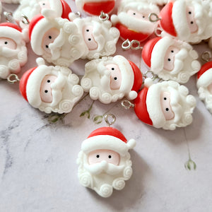 Santa Face Charms