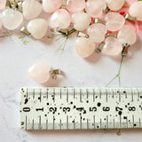 Rose Quartz Heart Pendants