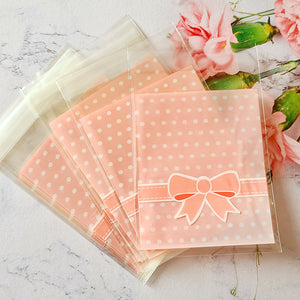 Pink Bow Packaging Bags - 20